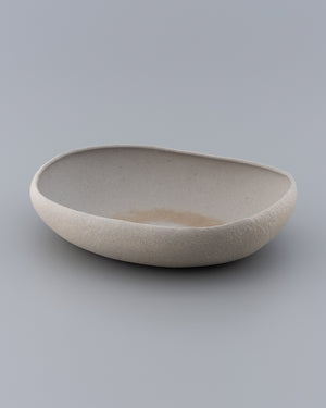 Oval Plate Gray 04