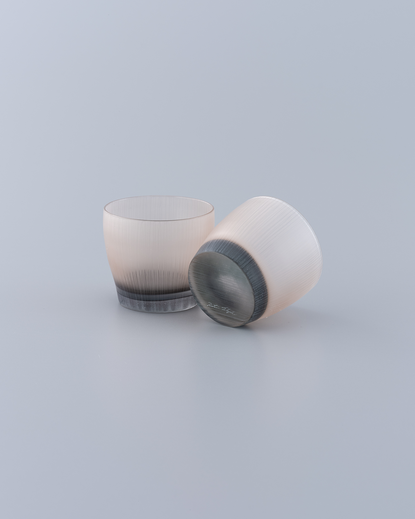 silence glass - Round(tea×gray)