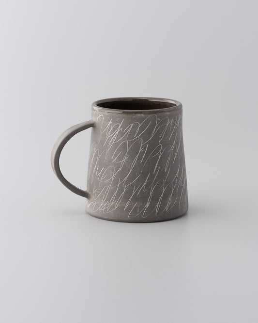 Drawing Mug Matte Gray 01