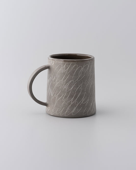 Drawing Mug Matte Gray 03