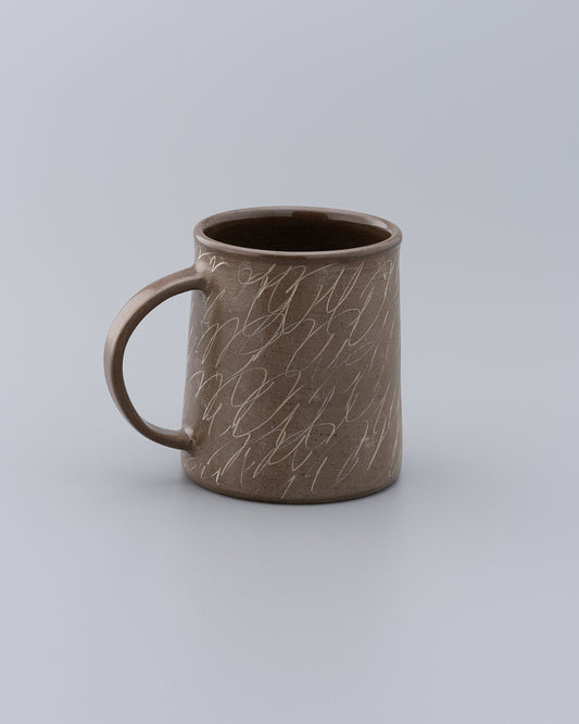Drawing Mug Brown 03