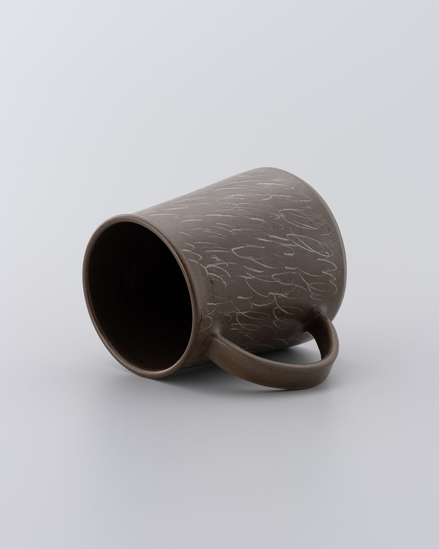 Drawing Mug Brown 07