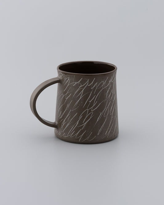 Drawing Mug Brown 02