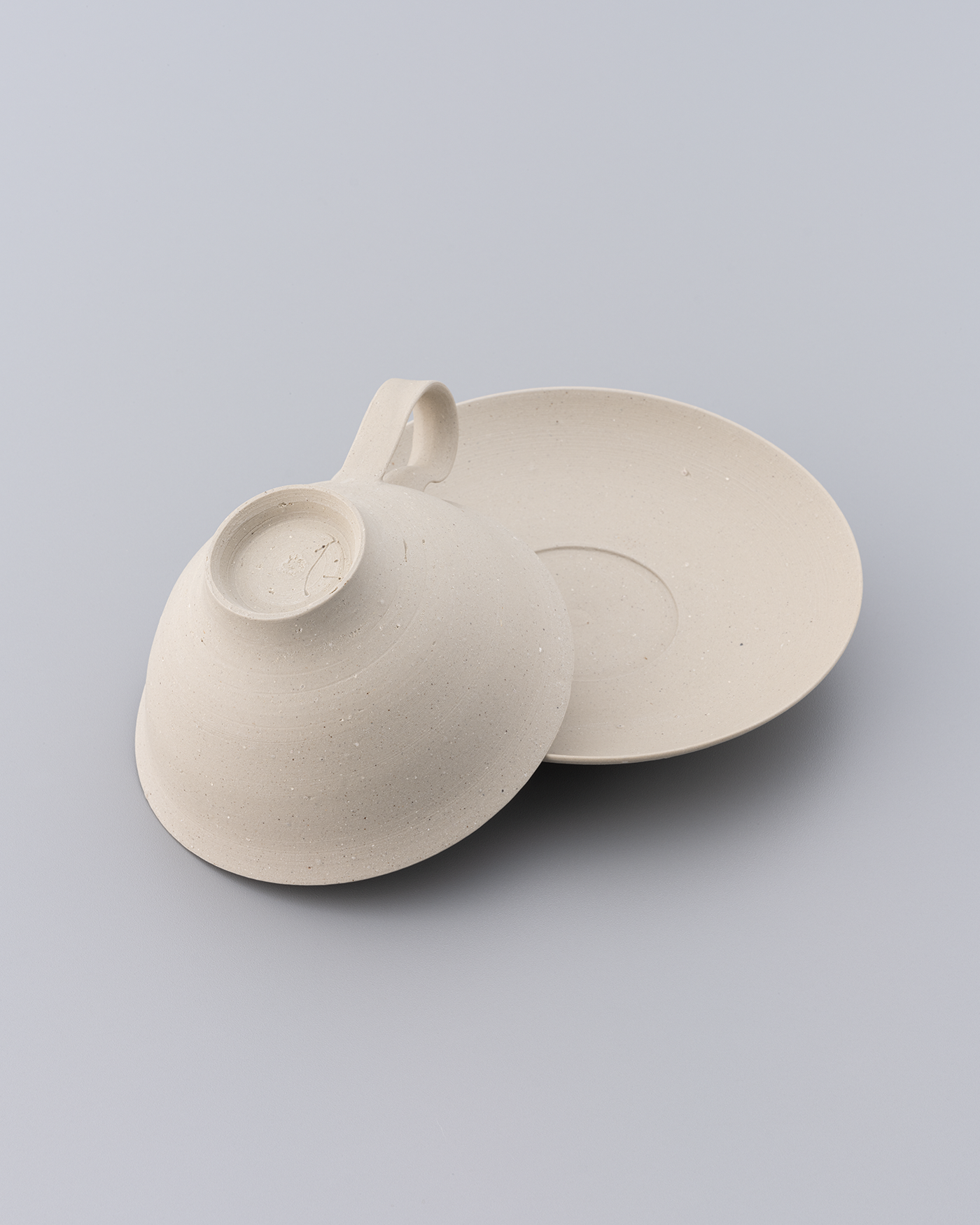 森本仁 白花 カップ&ソーサー 02