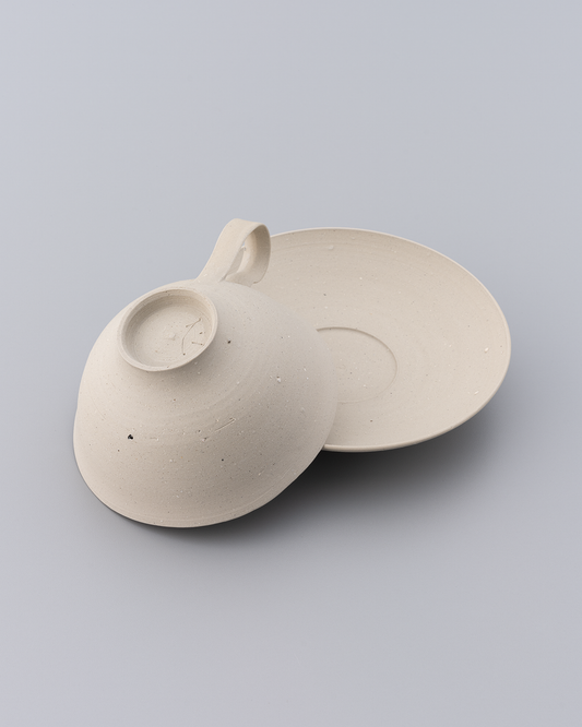 森本仁 白花 カップ&ソーサー 04