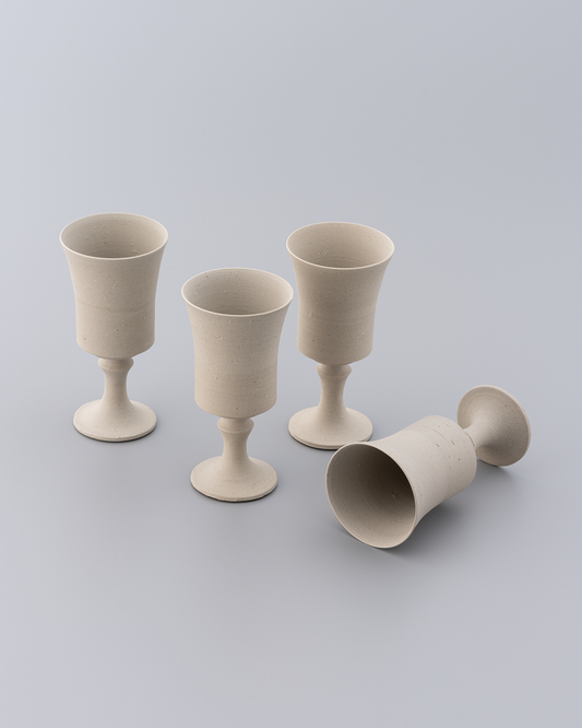 森本仁 白花 ゴブレット