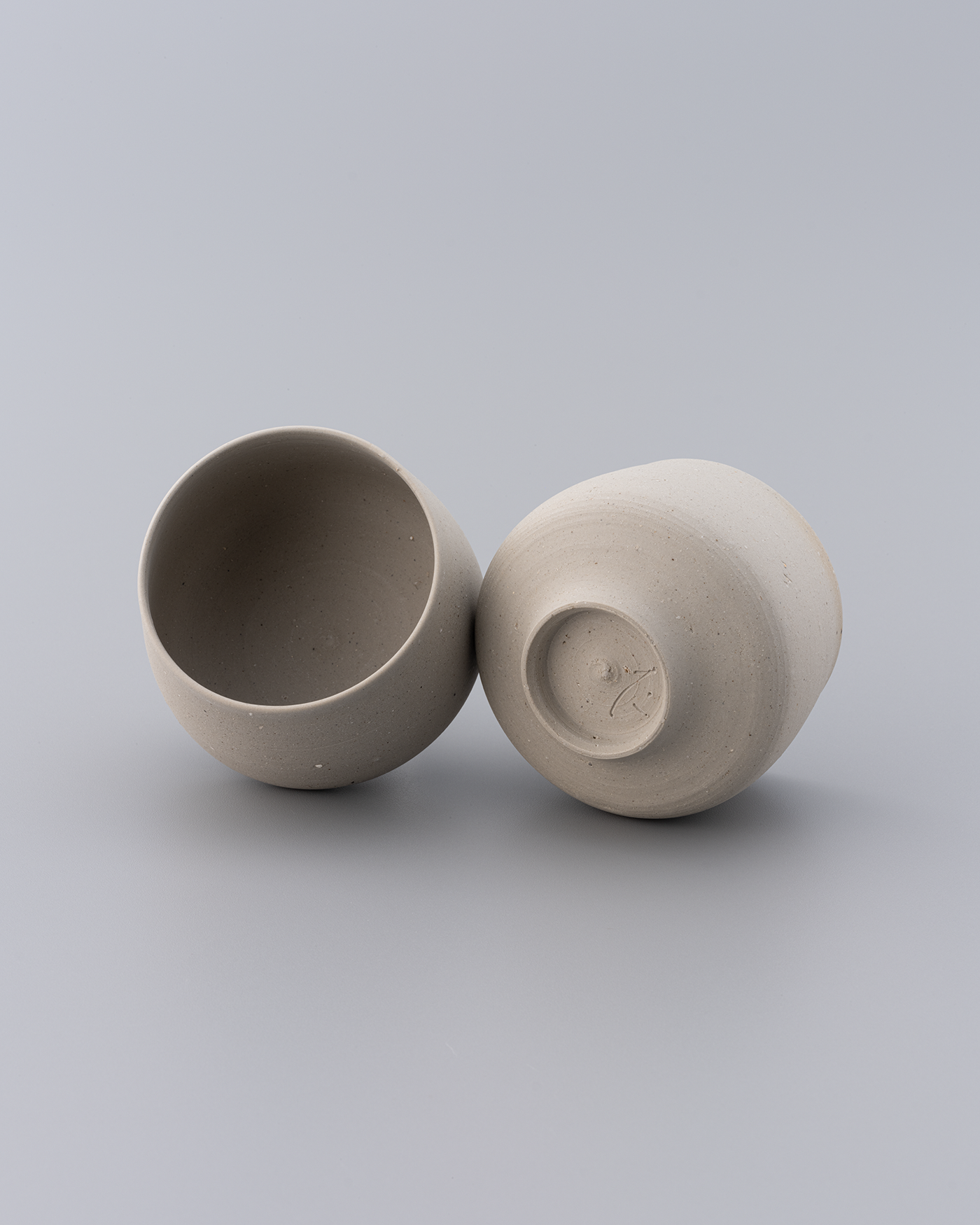 森本仁 白花湯呑