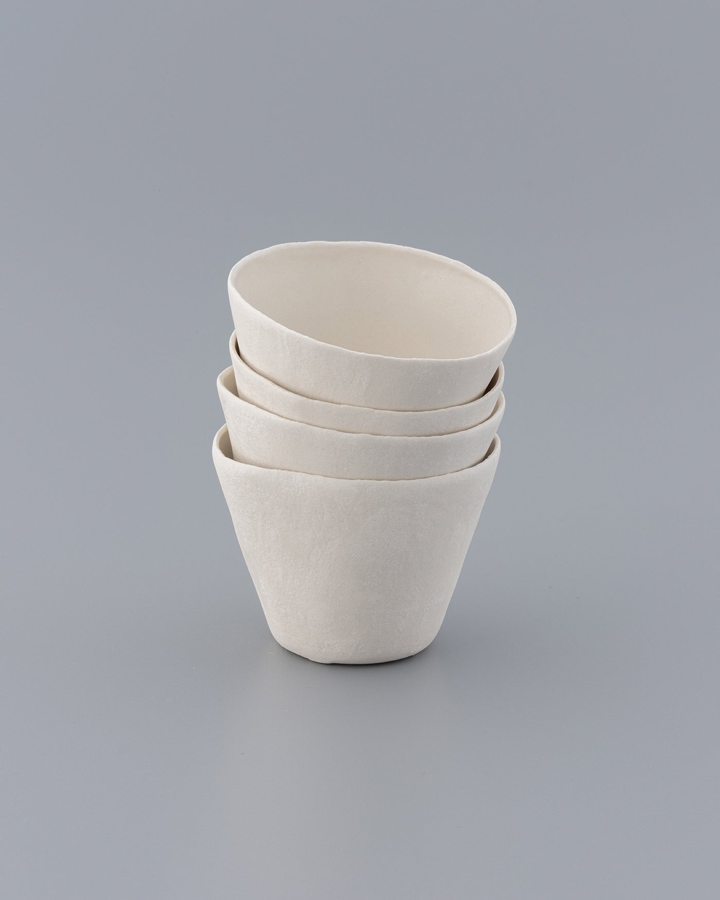 4 cups set White 01