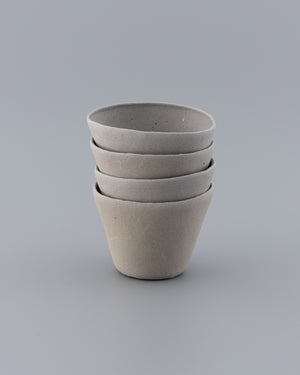 4 cups set Gray 02