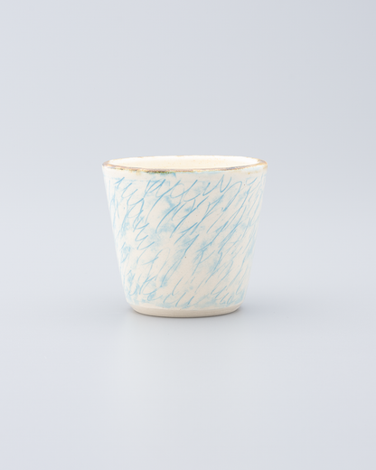 Drawing cup Blue 4