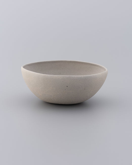 渡辺隆之 鉢M 灰 16cm 02