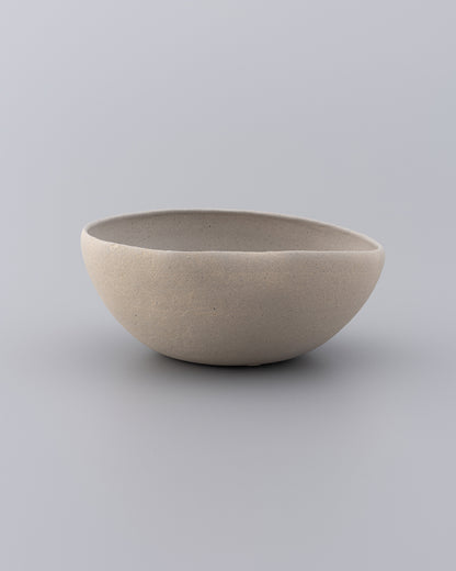 渡辺隆之 鉢M 灰 16cm 04