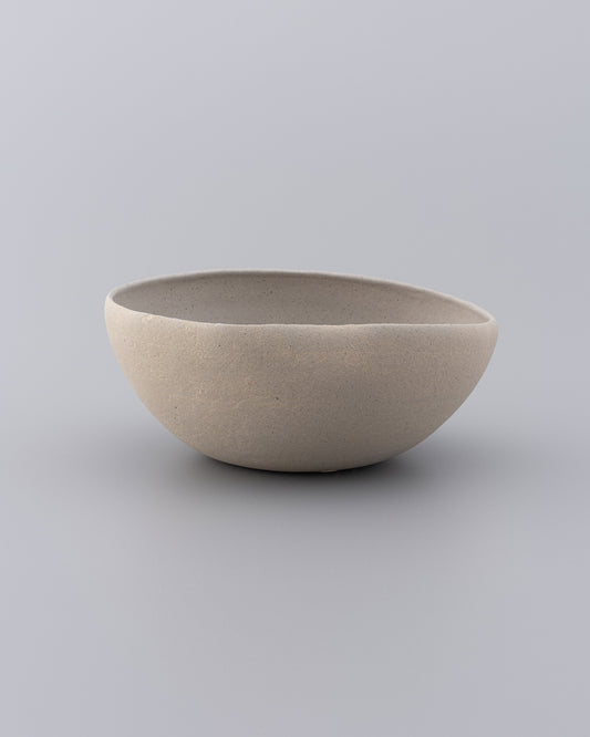 渡辺隆之 鉢M 灰 16cm 04