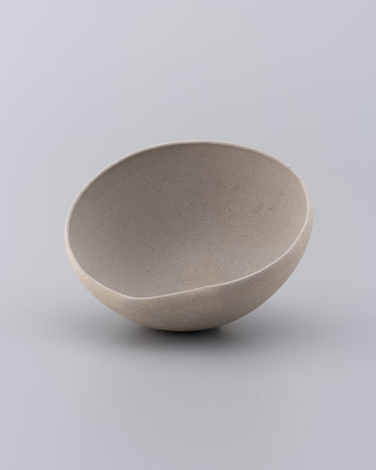 渡辺隆之 鉢M 灰 16cm 04