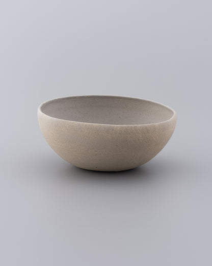 渡辺隆之 鉢M 灰 16cm 05