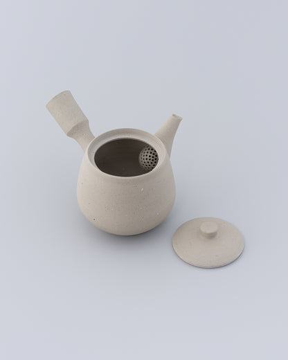 森本仁 白花 横手急須 02