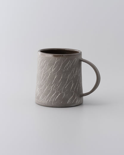Drawing Mug Matte Gray 04