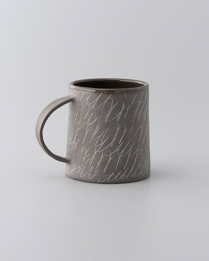 Drawing Mug Matte Gray 04