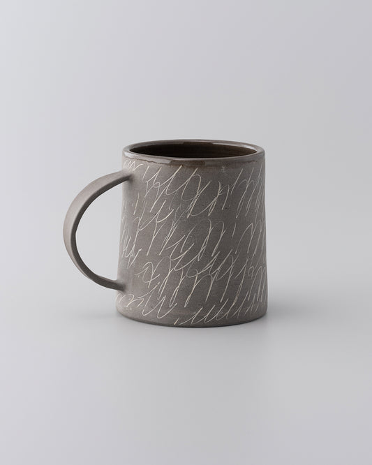 Drawing Mug Matte Gray 04