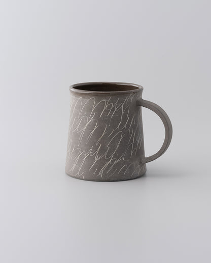 Drawing Mug Matte Gray 06