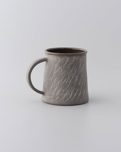Drawing Mug Matte Gray 06