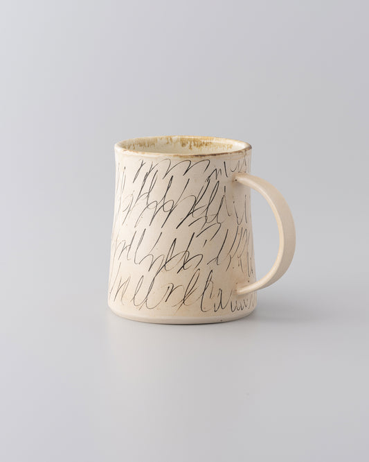 Drawing Mug White 06