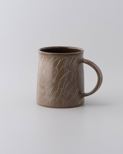 Drawing Mug Brown 01