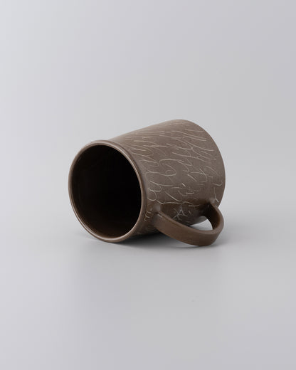 Drawing Mug Brown 01