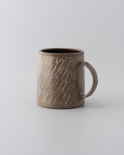 Drawing Mug Brown 02