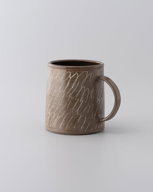 Drawing Mug Brown 02