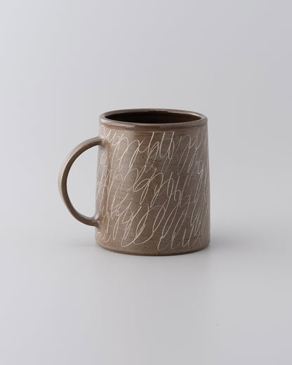 Drawing Mug Brown 02
