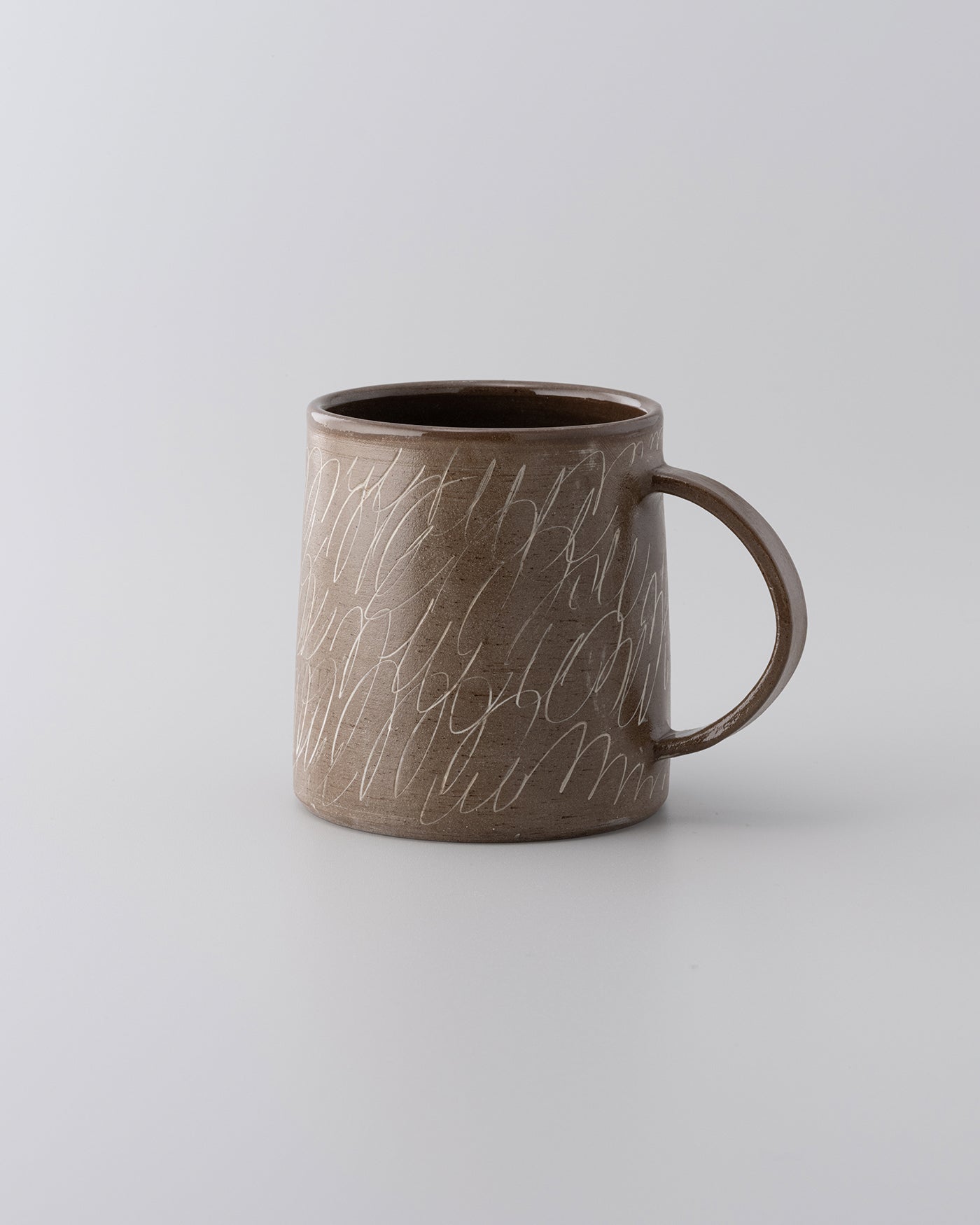 Drawing Mug Brown 06