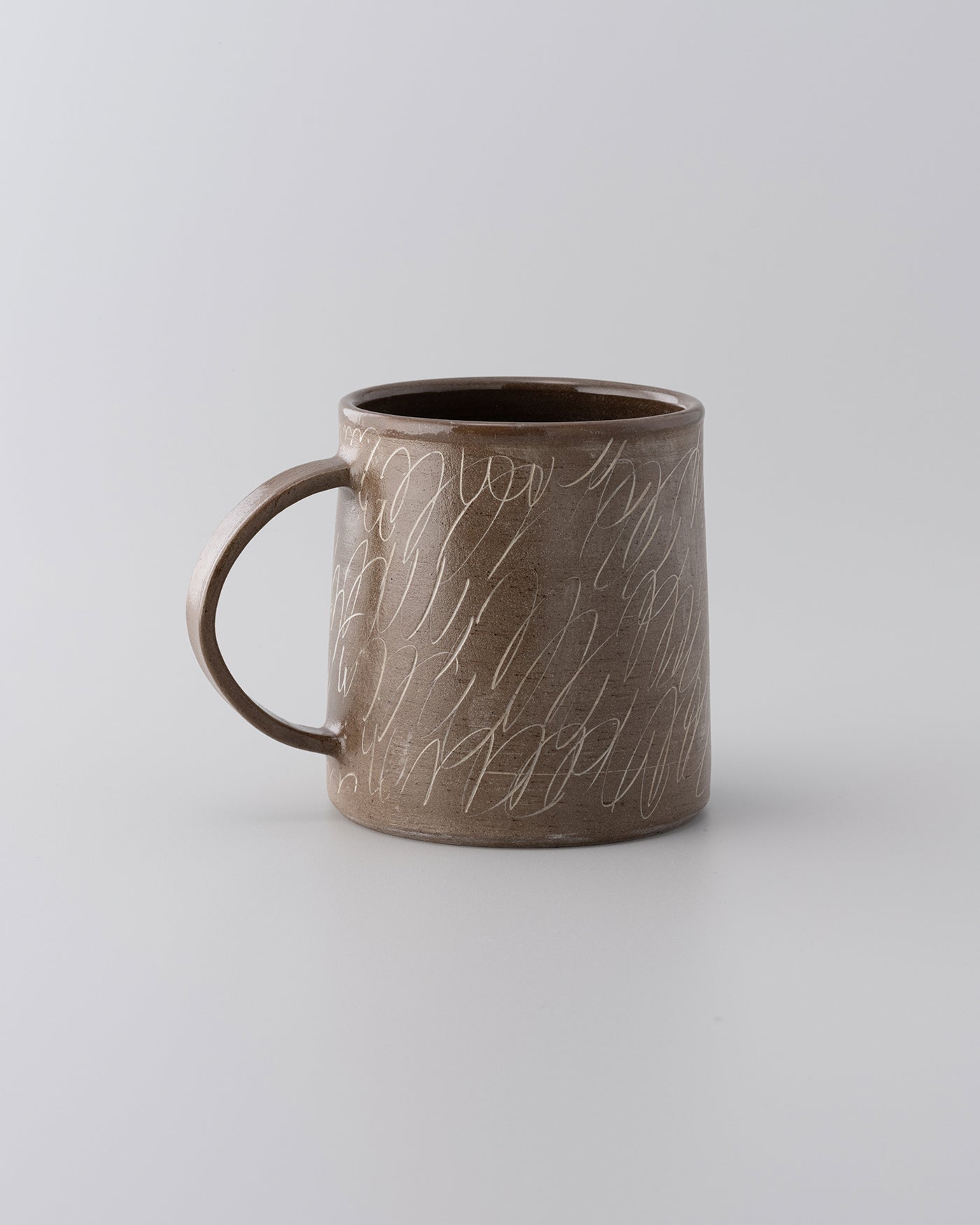 Drawing Mug Brown 06