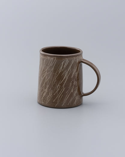 Drawing Mug Brown 01