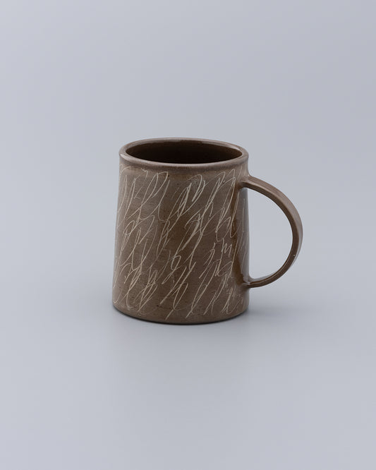 Drawing Mug Brown 01