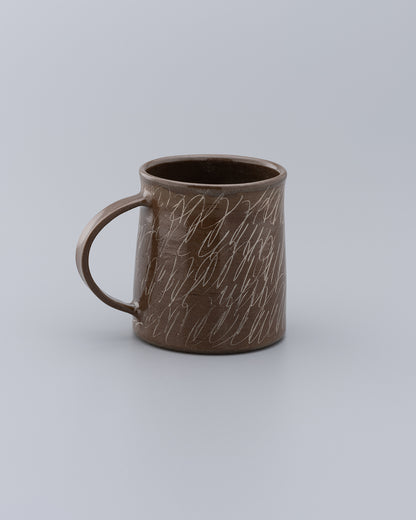 Drawing Mug Brown 02