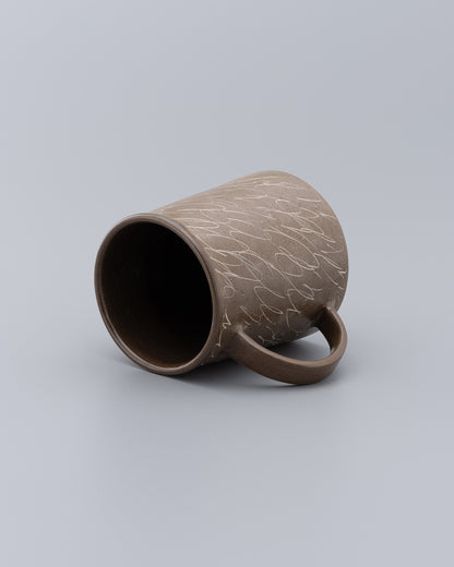 Drawing Mug Brown 03