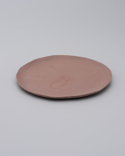 Takayuki WATANABE Plate L Red 24cm