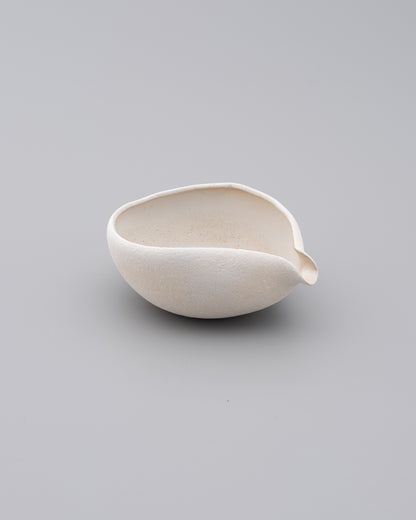 渡辺隆之 薪窯焼成 片口M 白