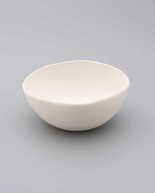 渡辺隆之 鉢M 白 16cm 01