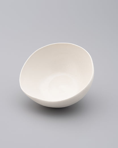 渡辺隆之 鉢M 白 16cm 02