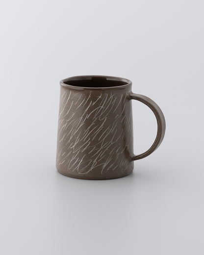 Drawing Mug Brown 01