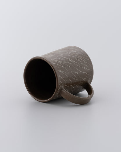 Drawing Mug Brown 01