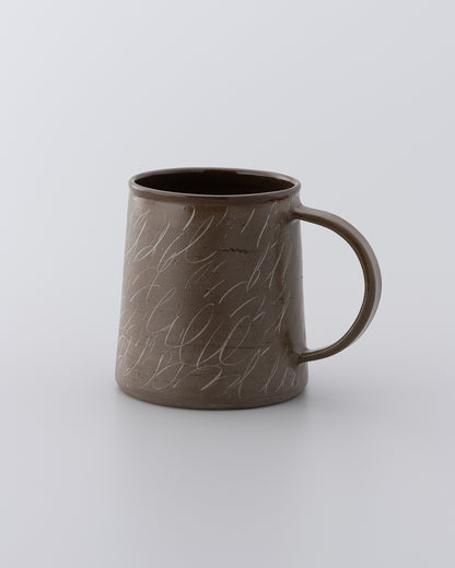 Drawing Mug Brown 02