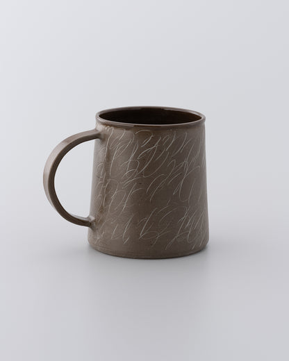 Drawing Mug Brown 02