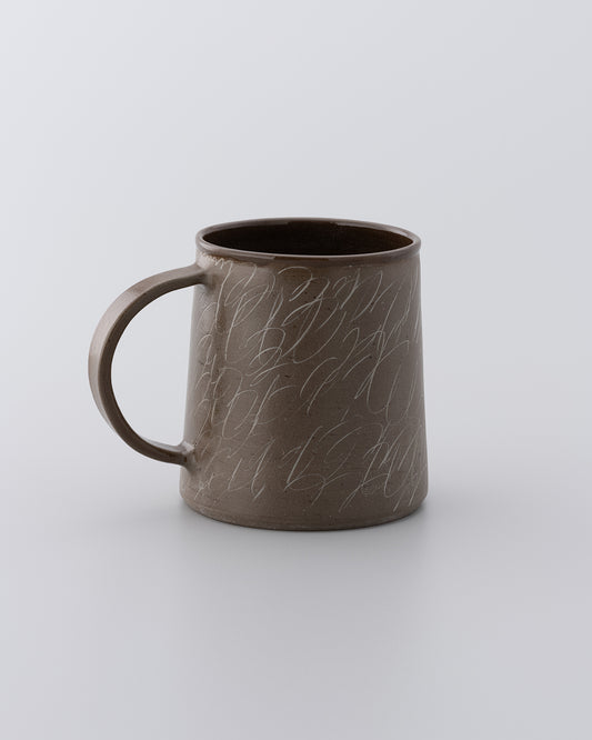 Drawing Mug Brown 02