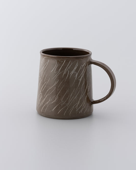 Drawing Mug Brown 03