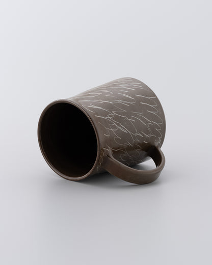 Drawing Mug Brown 04