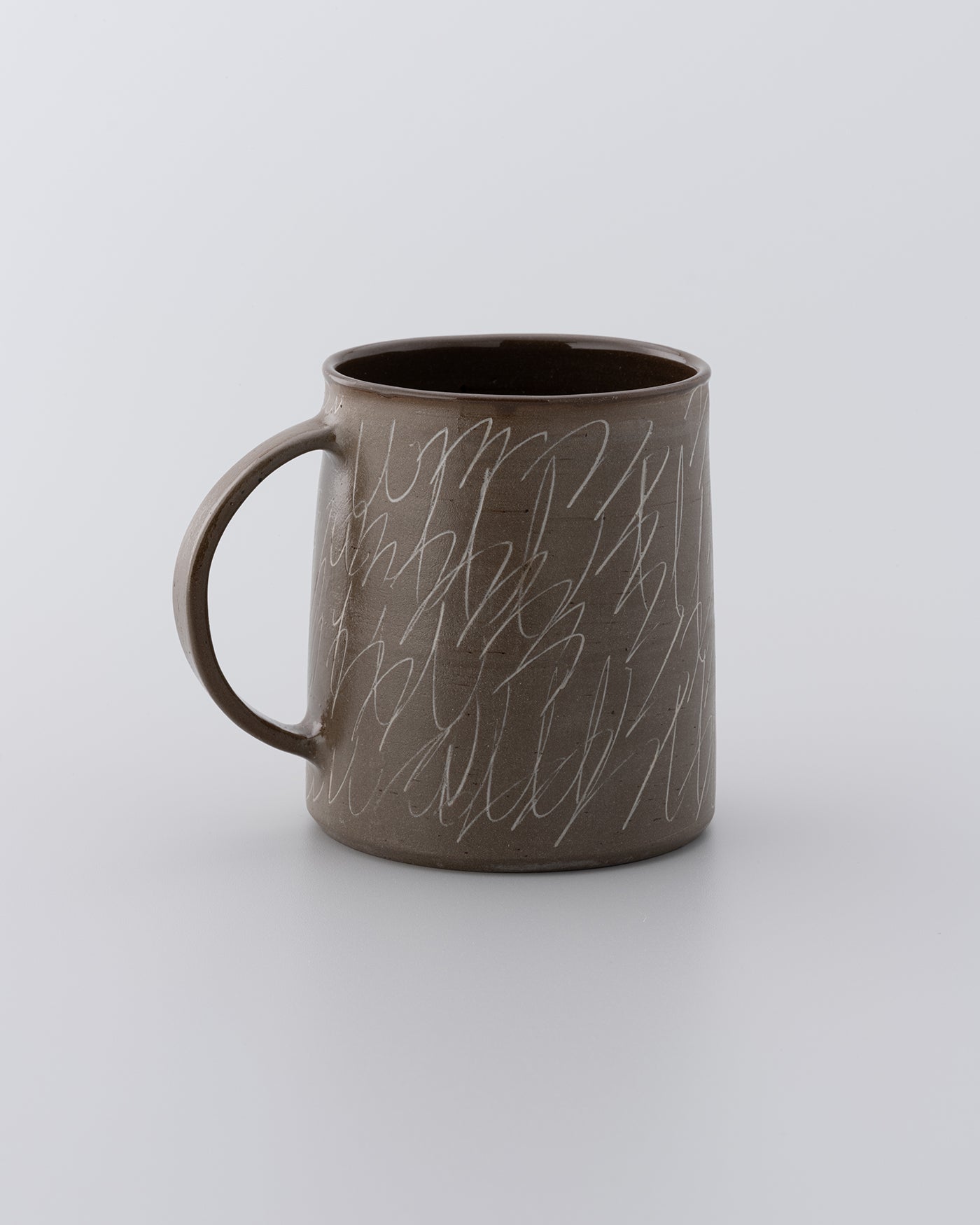 Drawing Mug Brown 06