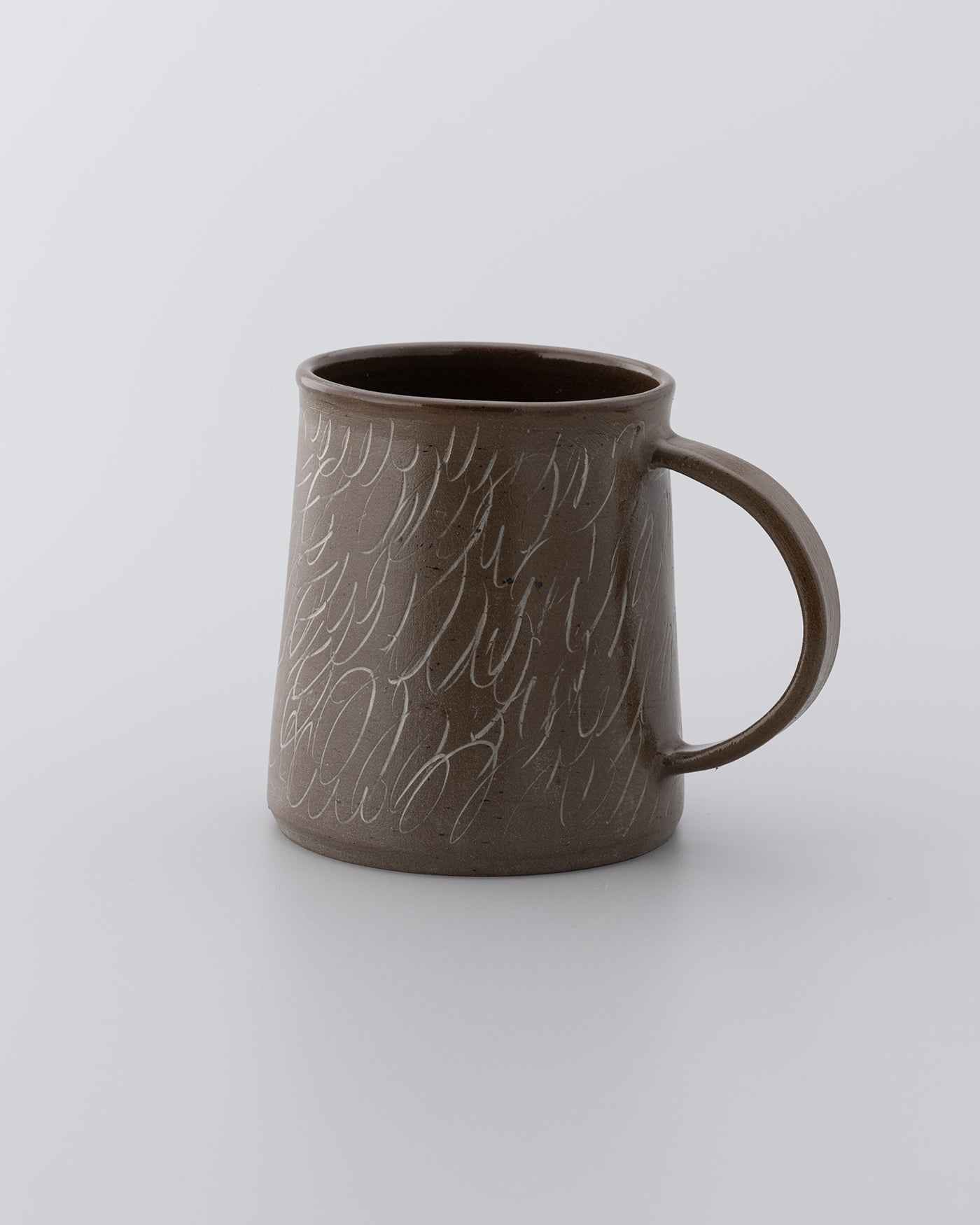 Drawing Mug Brown 07